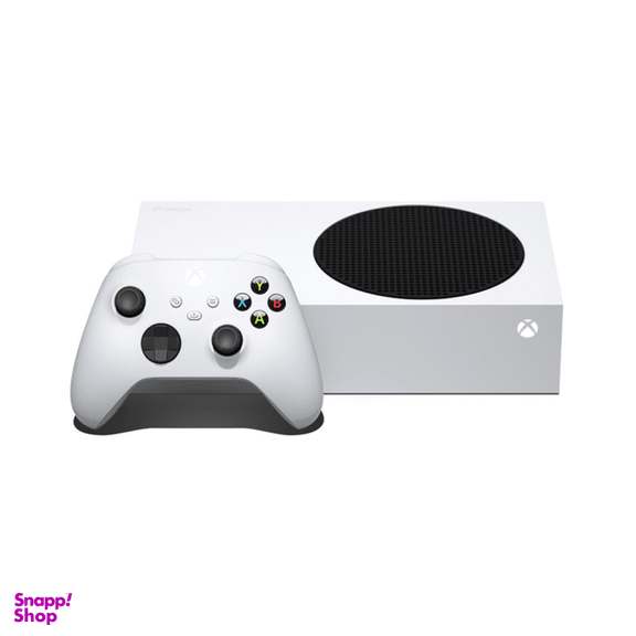 مجموعه کنسول بازی مایکروسافت مدل Xbox Series S ظرفیت 512 گیگابایت به همراه دسته اضافی و کارت طلایی نصب بازی