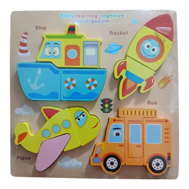 پازل آموزشی مدل آموزش های اولیه طرح وسایل نقلیه