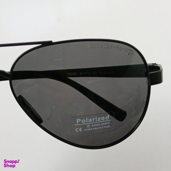عینک آفتابی مردانه طرح پلاریزه مرسدس بنز مدل خلبانی کد P90331