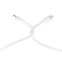 کابل فست شارژ Type-C به لایتنینگ پاورولوژی مدل PCAB006BK طول 0.3 متر