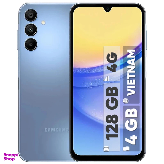 گوشی موبایل سامسونگ مدل گلکسی A15 4G دو سیم کارت ظرفیت 128 گیگابایت رم 4 گیگابایت ویتنام