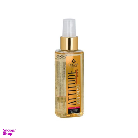 اسپری خوشبو کننده بدن زنانه لدورا مدل Attitude حجم 120 میلی لیتر