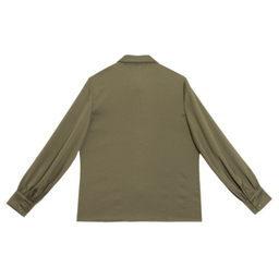 شومیز زنانه برنس مدل فرحناز رنگ یشمی