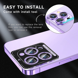 محافظ لنز دوربین بوف مدل HD-ColorLenz مناسب برای گوشی موبایل اپل Iphone 14 Pro Max / 14 Pro