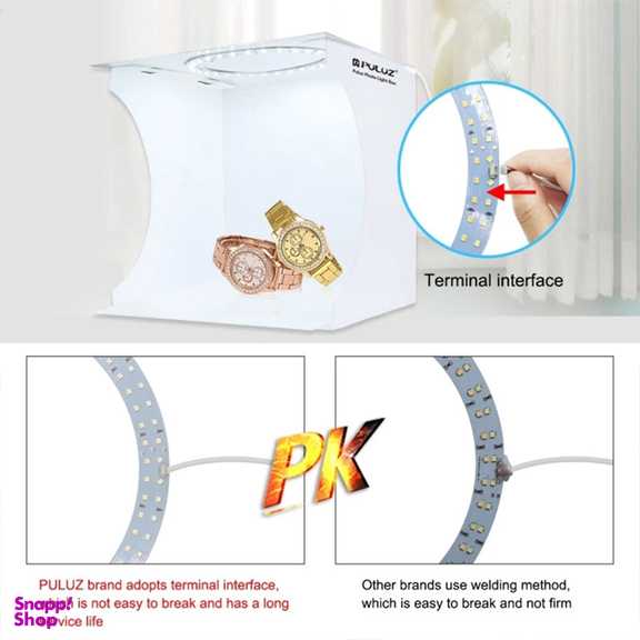 چادر عکاسی پلوز مدل Ring LED کد PU5O23