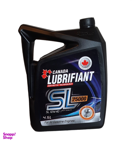 روغن موتور لوبریفنت کانادا 25000 گرید SL10_40 حجم 4.5 لیتر
