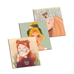 مگنت لاژید طرح کارتونی مجموعه 3 عددی