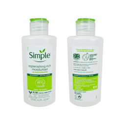 کرم مرطوب کننده و آبرسان سیمپل مدل Rich حجم 125 میلی لیتر