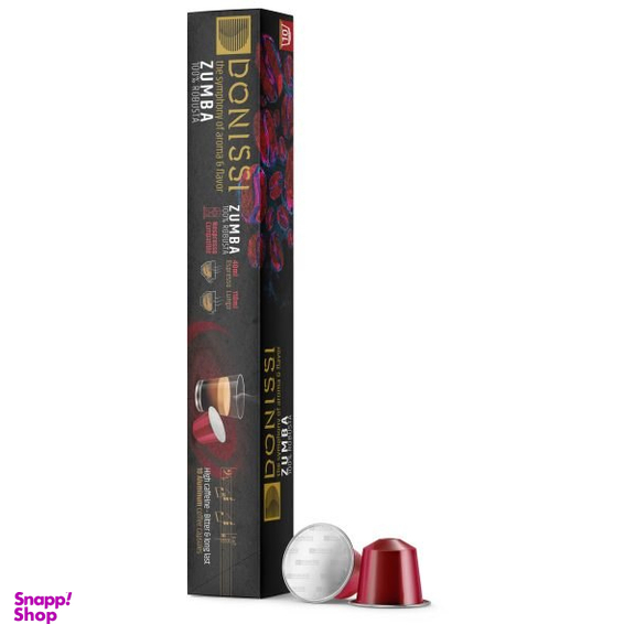 کپسول قهوه زومبا دونیسی بسته 10 عددی