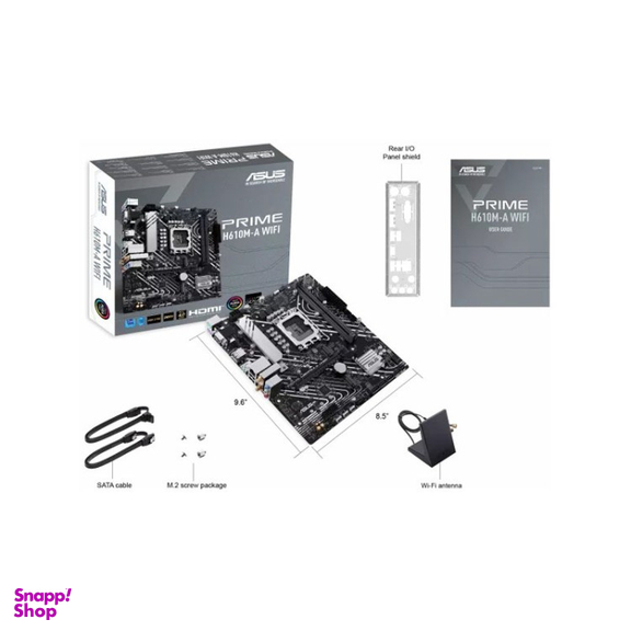 مادربرد ایسوس مدل PRIME H610M-A WIFI DDR5