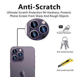 محافظ لنز دوربین اپیکوی مدل HD-ColorLenz مناسب برای گوشی موبایل اپل iPhone 16 Pro Max / 16 Pro