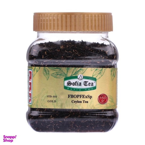 چای سیاه خارجی باروتی زرین گلد سوفیا وزن 150 گرم