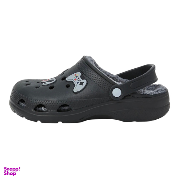 صندل مردانه ال سی وایکیکی مدل Tork478 طرح بازی رنگ مشکی