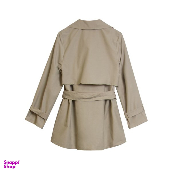 بارانی زنانه برنس مدل ژربا رنگ کرم