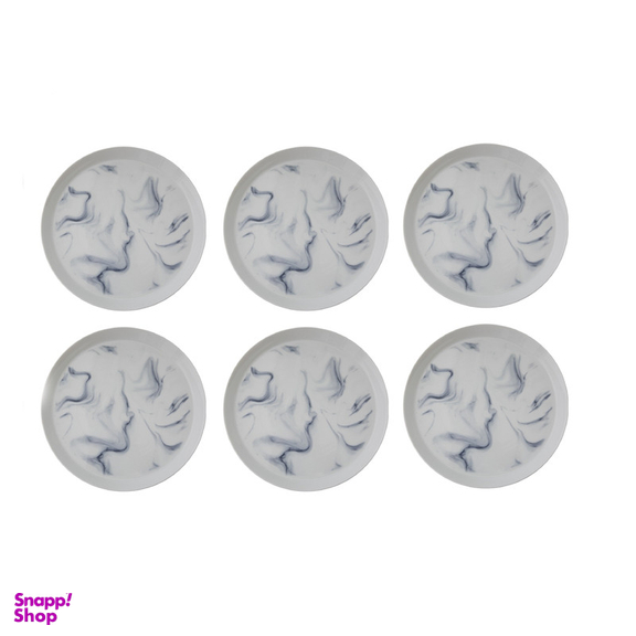 بشقاب غذاخوری زی مدل فرم اس 24 بلو استون درجه یک بسته شش عددی