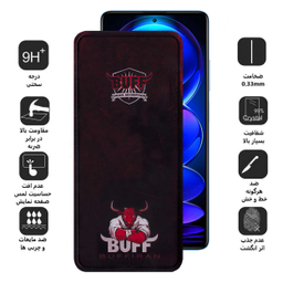 محافظ صفحه نمایش بوف مدل Muscle-Bull-G مناسب برای گوشی موبایل شیائومی Redmi Note 12 Pro Plus / Note 12 Pro 4G/5G / Poco X5 Pro