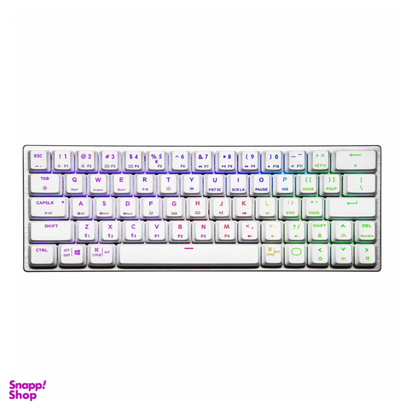 کیبورد کولر مستر مدل K622 Silver White
