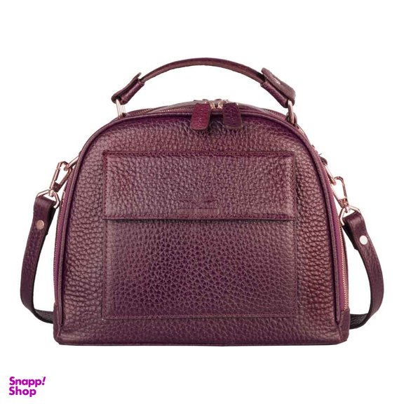 کیف دوشی چرم طبیعی آروین چرم کد AR-184