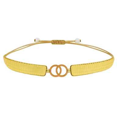 دستبند طلا 18 عیار زنانه مدل میوکی