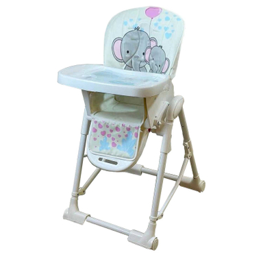 صندلی غذاخوری کودک بی بی ماک مدل دو فیل چشم باز کد Z112