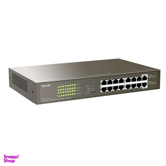 سوییچ غیرمدیریتی 16 پورت PoE تندا مدل TEG1116P-16-150W