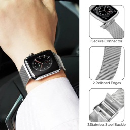 بند ساعت هوشمند آهااستایل مدل WG42-2 مناسب اپل واچ 42/44/45 میلی متر