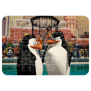 پازل 54 تکه اطلس آبی طرح کارتون ماداگاسکار مدل P1935