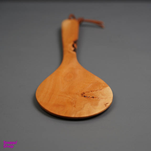 کفگیر چوبی پرپل برد مدل sapeli wooden spoon