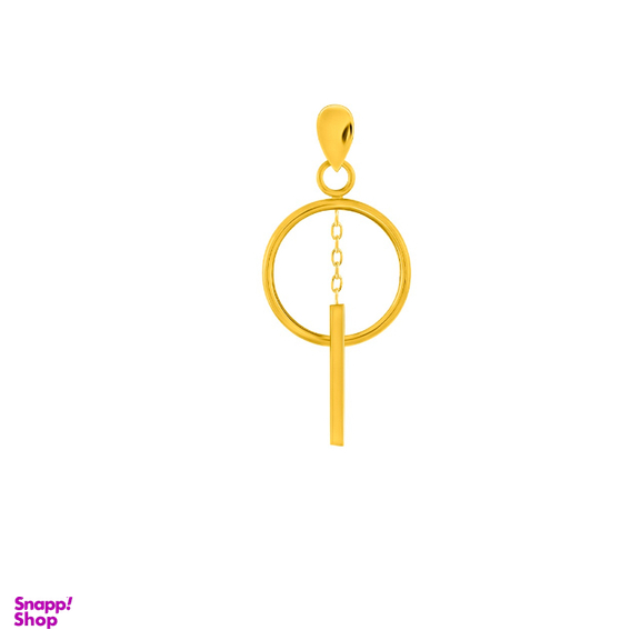 پلاک گردنبند طلا 18 عیار زنانه اقلیمه کد VT2772