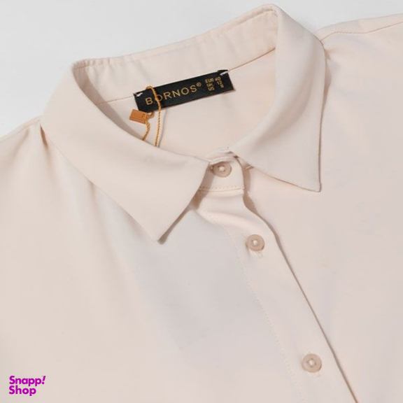 تاپ زنانه برنس کد 60101 رنگ کرم