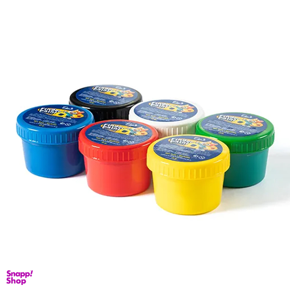 رنگ انگشتی 6 رنگ پارس کد RFP6