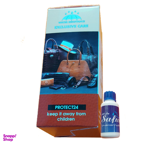 واکس کفش بی رنگ مرمر مدل 2080 به همراه ابری مگا مرمر بی رنگ و بوگیر کفش