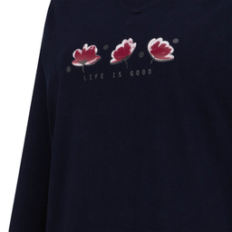 ست بلوز و شلوار راحتی زنانه کد 1049 رنگ سرمه‌ ای