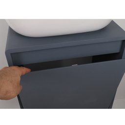 ست کابینت و روشویی دلفین مدل 2742-GR به همراه آینه