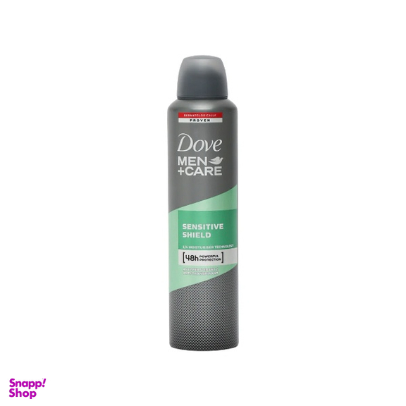اسپری ضد تعریق داو مدل sensitive shield حجم 250 میلی لیتر