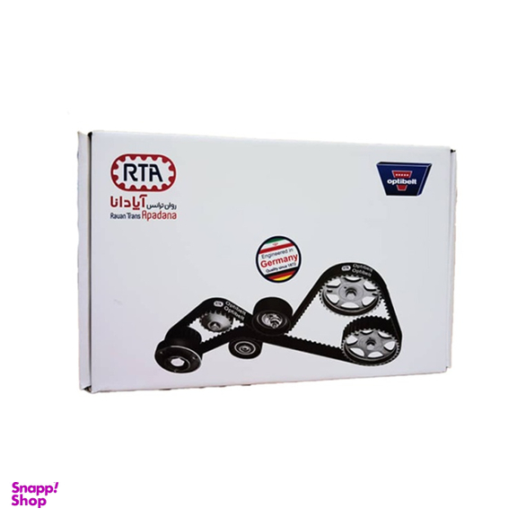 کیت تسمه تایم اپتی بلت مدل 107 دندانه مناسب برای ساینا و اطلس و کوییک و پراید و تیبا