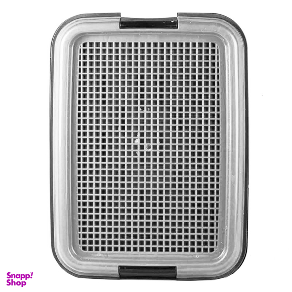 سینی ادرار سگ مدل هاچیکو سایز L64×W53 رنگ طوسی