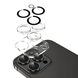 محافظ لنز دوربین گرین لاین مدل GNTRPCL15MTP مناسب گوشی موبایل اپل IPhone 15 Pro / 15 Pro Max