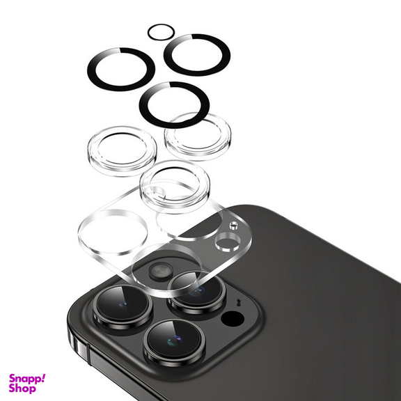 محافظ لنز دوربین گرین لاین مدل GNTRPCL15MTP مناسب گوشی موبایل اپل IPhone 15 Pro / 15 Pro Max