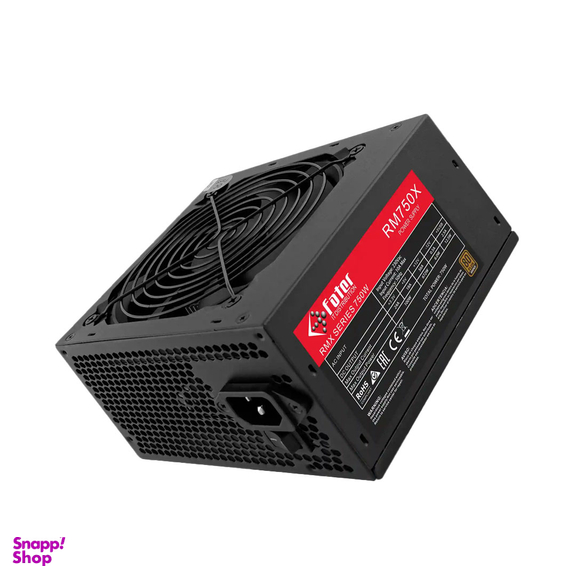 پاور فاطر مدل RM750X 80Plus Bronze توان 750 وات