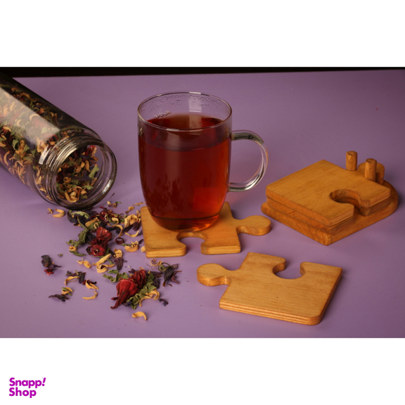 زیرلیوانی مدل پازل