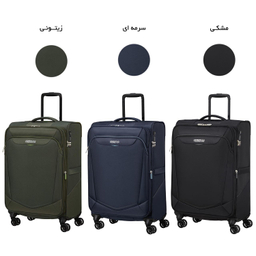 ست چمدان امریکن توریستر مدل SUMMERRIDE ME7 مجموعه سه عددی