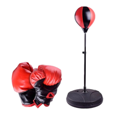 کیسه بوکس مدل 143881.1 به همراه دستکش