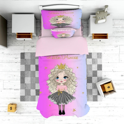 سرویس روتختی کودک نوپه هوم طرح کودک کد T4811 تک نفره