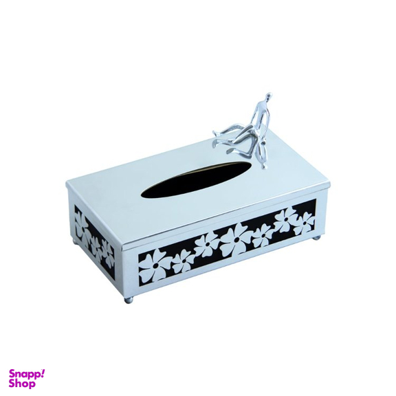 ست سطل و جا دستمال کاغذی سالینو مدل بهار طرح آدمک کد S-8002380025