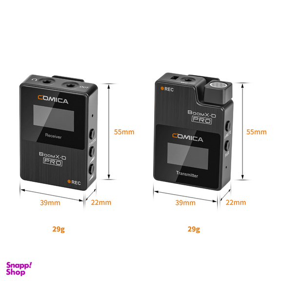 میکروفن بی سیم کامیکا مدل BoomX-D Pro D2