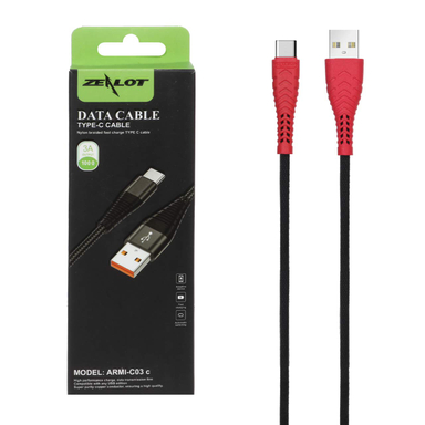 کابل دیتا Type-C زیلوت مدل ARMI-C03C طول 1 متر