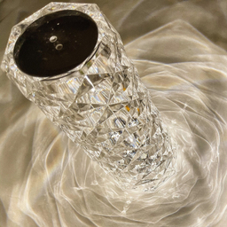 آباژور رومیزی مدل رز کریستالی