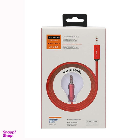 کابل AUX Jack 3.5mm جوی روم مدل JR-S800 طول 1 متر