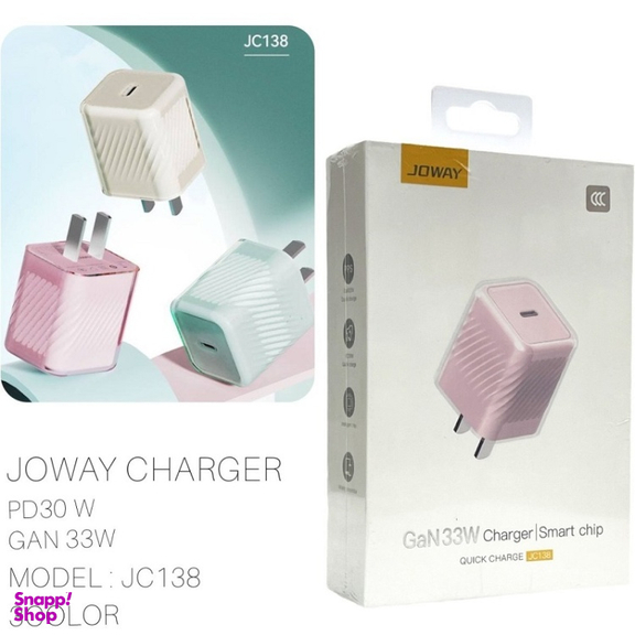 شارژر دیواری 33 وات جووی کد JC-138